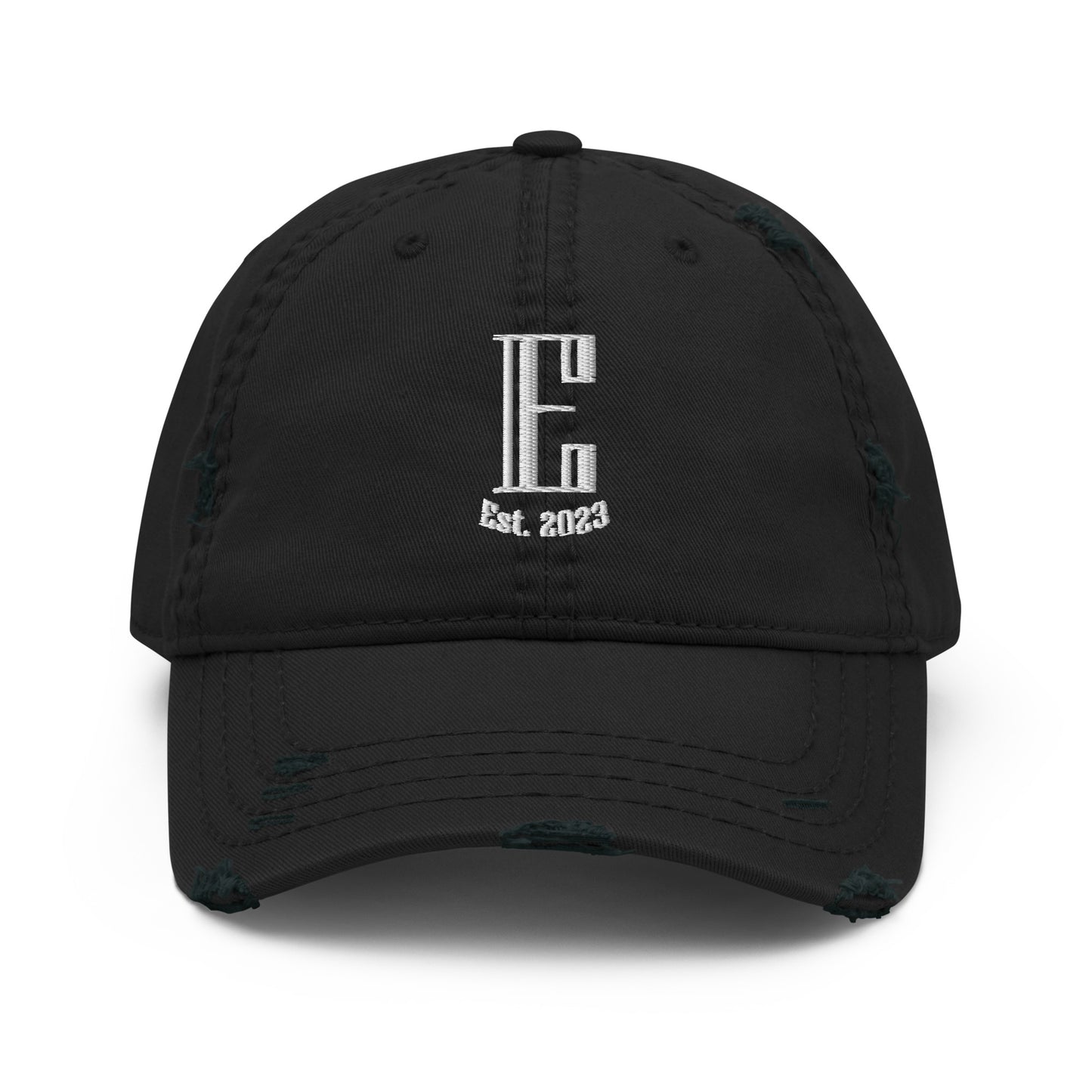 Distressed "E" Dad Hat